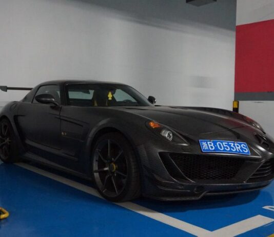 Редкий Mercedes-Benz SLS AMG от Mansory