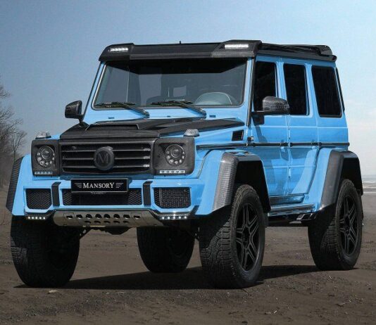 Mercedes-Benz G500 4×4² в исполнении Mansory